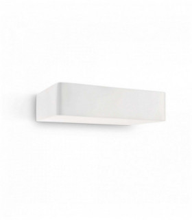Aplique BRICK blanco con 2 luces