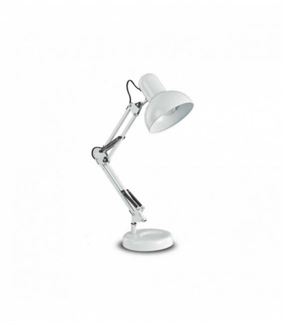 White KELLY 1-light table lamp