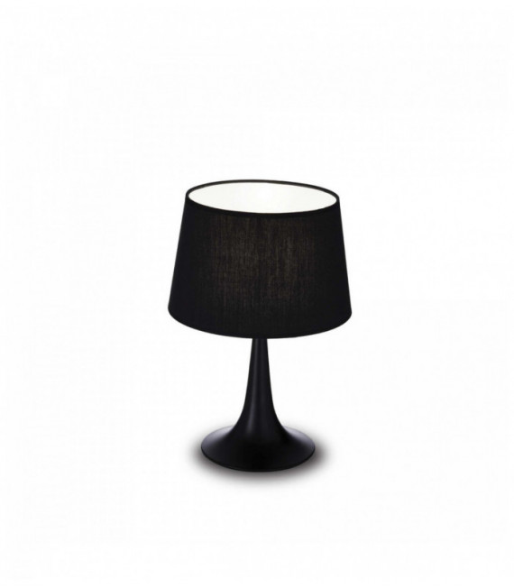 Schwarze LONDON 1-Tischlampe