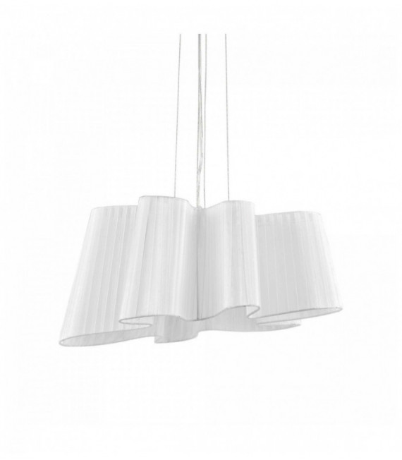White SMUG pendant light 1 bulb