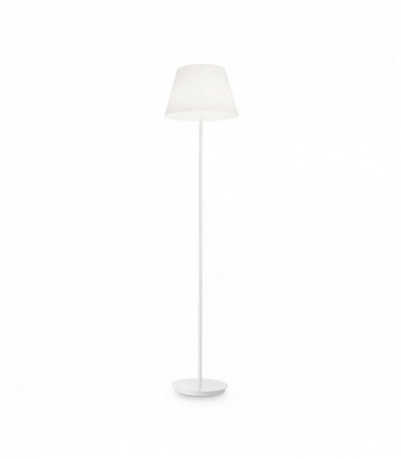 ZYLINDER weiße Stehlampe 2 Glühbirnen
