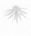 Plafonnier Blanc LEAVES 6 ampoules
