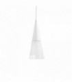 White CONO pendant light 1 bulb