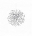 Suspension Argentée DUST 8 ampoules