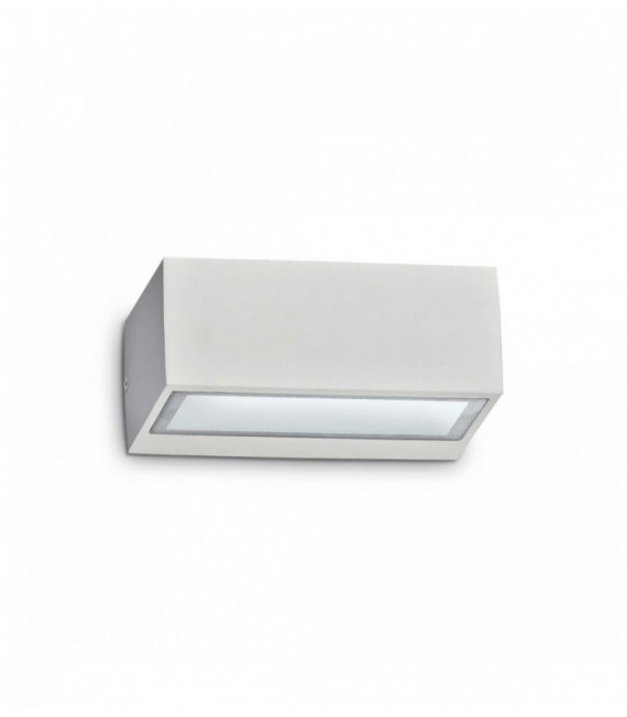 Applique TWIN a 1 luce bianca