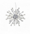 PAULINE Smoke Pendant 8 bulbs