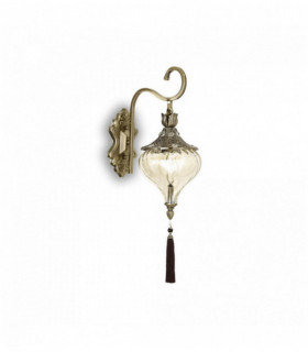 Braune HAREM Wandleuchte 1 Leuchte
