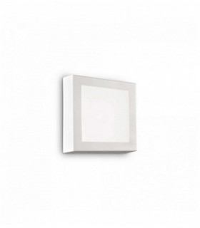 Weiße UNION 1-Licht Wandleuchte