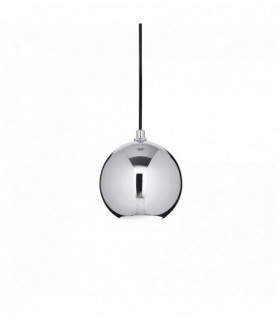 Sospensione Cromata MR JACK 1 Lampadina Diametro 60 Cm