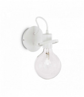 White RADIO 1-light wall light