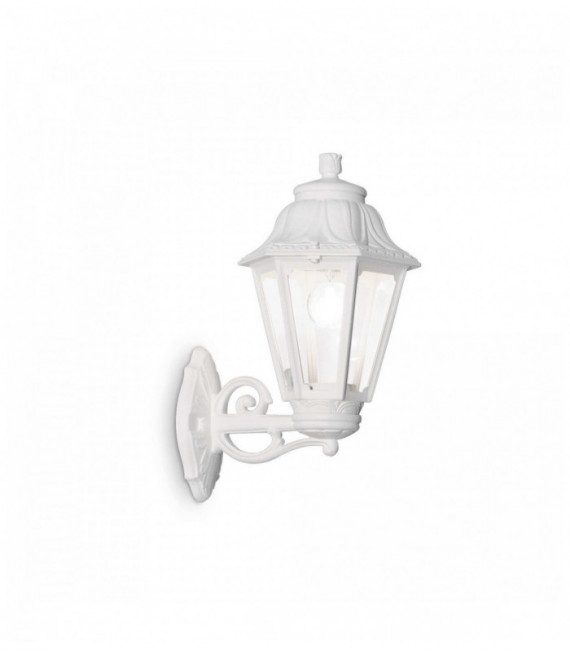 White wall lamp ANNA 1 bulb