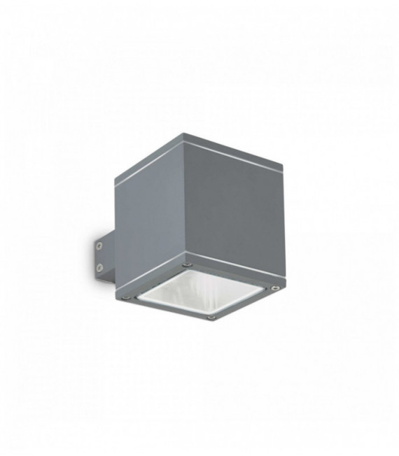 Anthracite SNIF SQUARE wall light 1 bulb