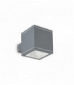 Anthracite SNIF SQUARE wall light 1 bulb