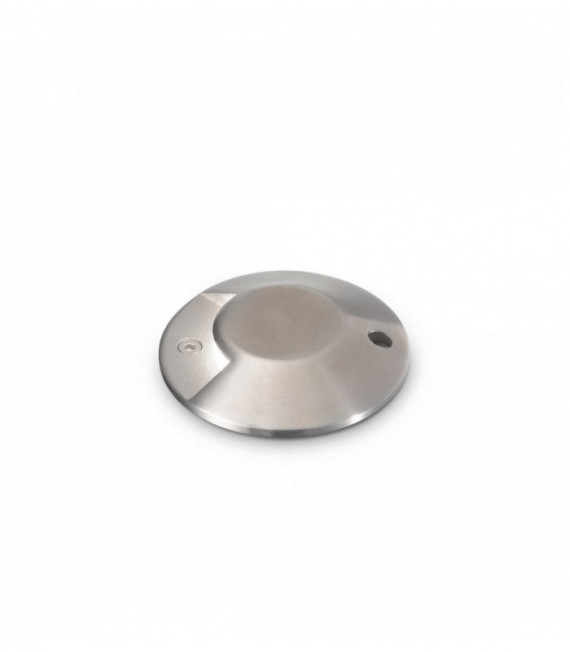 Recessed steel ROCKET 1 bulb