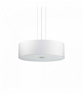 Lampadario WOODY bianco 4 lampadine