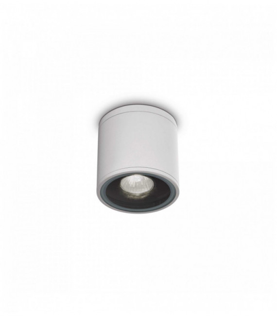 White ceiling light GUN 1 bulb