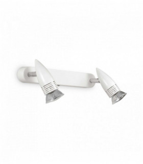 Applique bianca ALFA 2 lampadine
