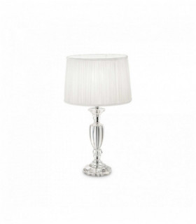 Lámpara de mesa de diseño blanca KATE 1 bombilla