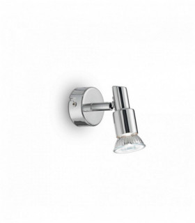 SLEM 1-light chrome wall light