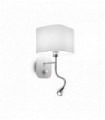 White HOLIDAY 2-light wall light