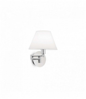 BEVERLY chrome wall light 1 light