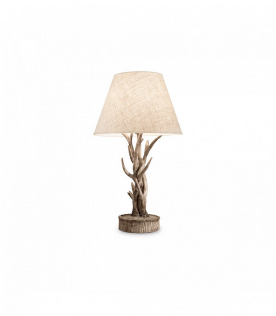 Lámpara de mesa CHALET 1 luz beige