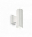 White BASE 2-light wall light