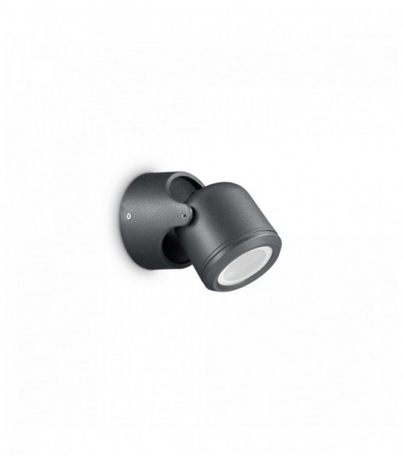 XENO schwarze Wandleuchte 1 Glühbirne