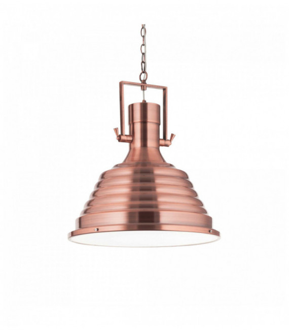 Copper pendant FISHERMAN 1 bulb