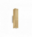 Golden SKY wall light 2 bulbs