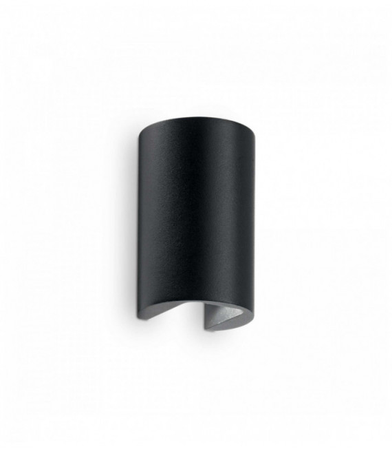 APOLLO black wall light 2 bulbs