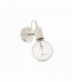 Applique murale Blanche EDISON 1 ampoule