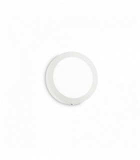 Applique UNIVERSALE bianca a 1 luce in alluminio
