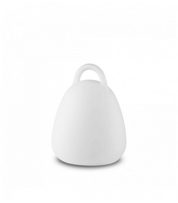 Lampada da tavolo design Lampadina LIVE 1 bianca