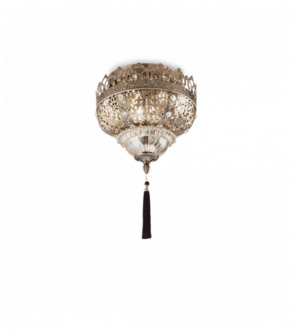 HAREM brown ceiling light 3 bulbs