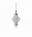 NAWA Silver Pendant 1 bulb Diameter 30 Cm