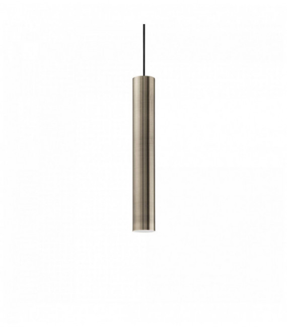 Lampada a sospensione LOOK marrone 1 lampadina