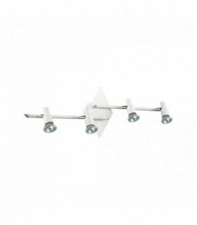 Plafonnier Blanc SLEM 4 ampoules