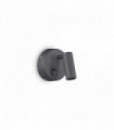 Black wall lamp PAGE 1 bulb Diameter 100 Cm