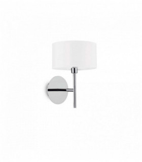 Applique a 1 luce WOODY bianca