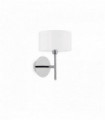 White WOODY 1-light wall light