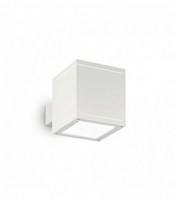 Lampada da parete bianca SNIF SQUARE 1 lampadina