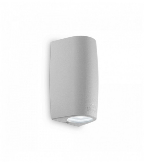 Gray wall light KEOPE 2 bulbs