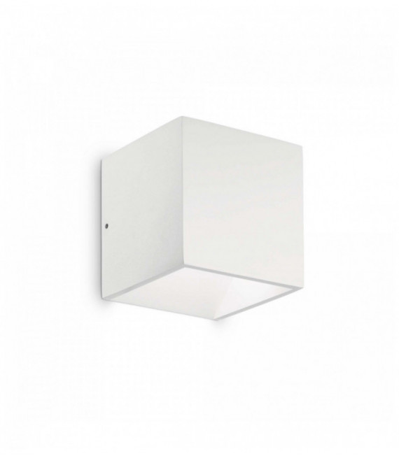 Aplique blanco RUBIK 1 bombilla