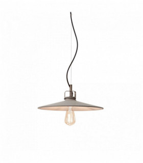 BROOKLYN Brown Suspension 1 Glühlampe Durchmesser 56 cm