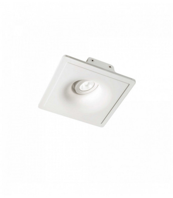 Faretto da incasso bianco ZEPHYR 1 Lampadina Altezza 6 Cm