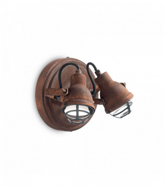 Applique murale Corten BOB MINI 2 ampoules
