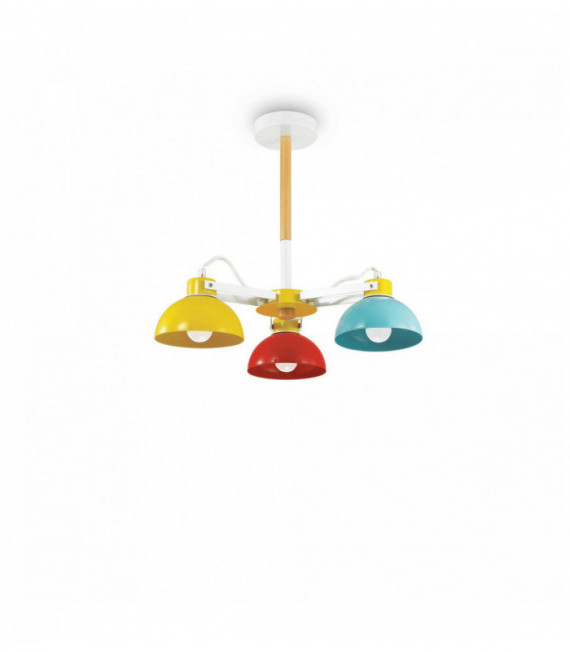 Plafonnier Multicouleur TITTI 3 ampoules