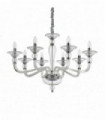 Suspension Transparente DANIELI 8 ampoules