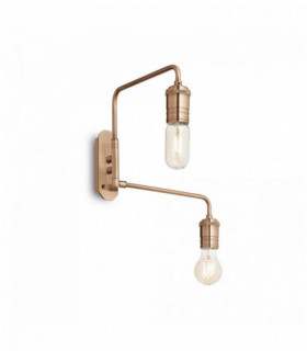 Applique TRIUMPH in ottone antico 2 lampadine